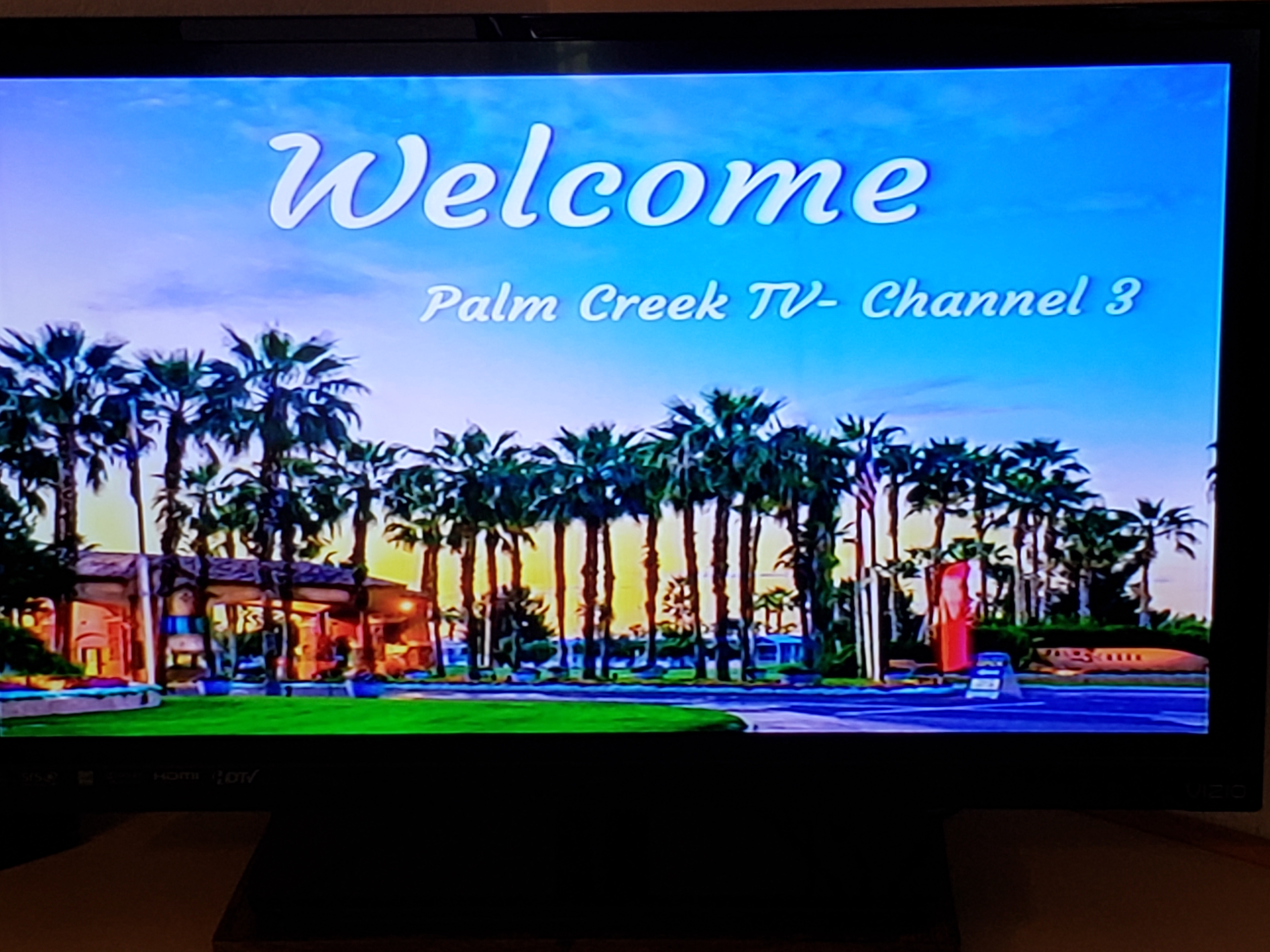 Palm Creek RV park sales event January 2024